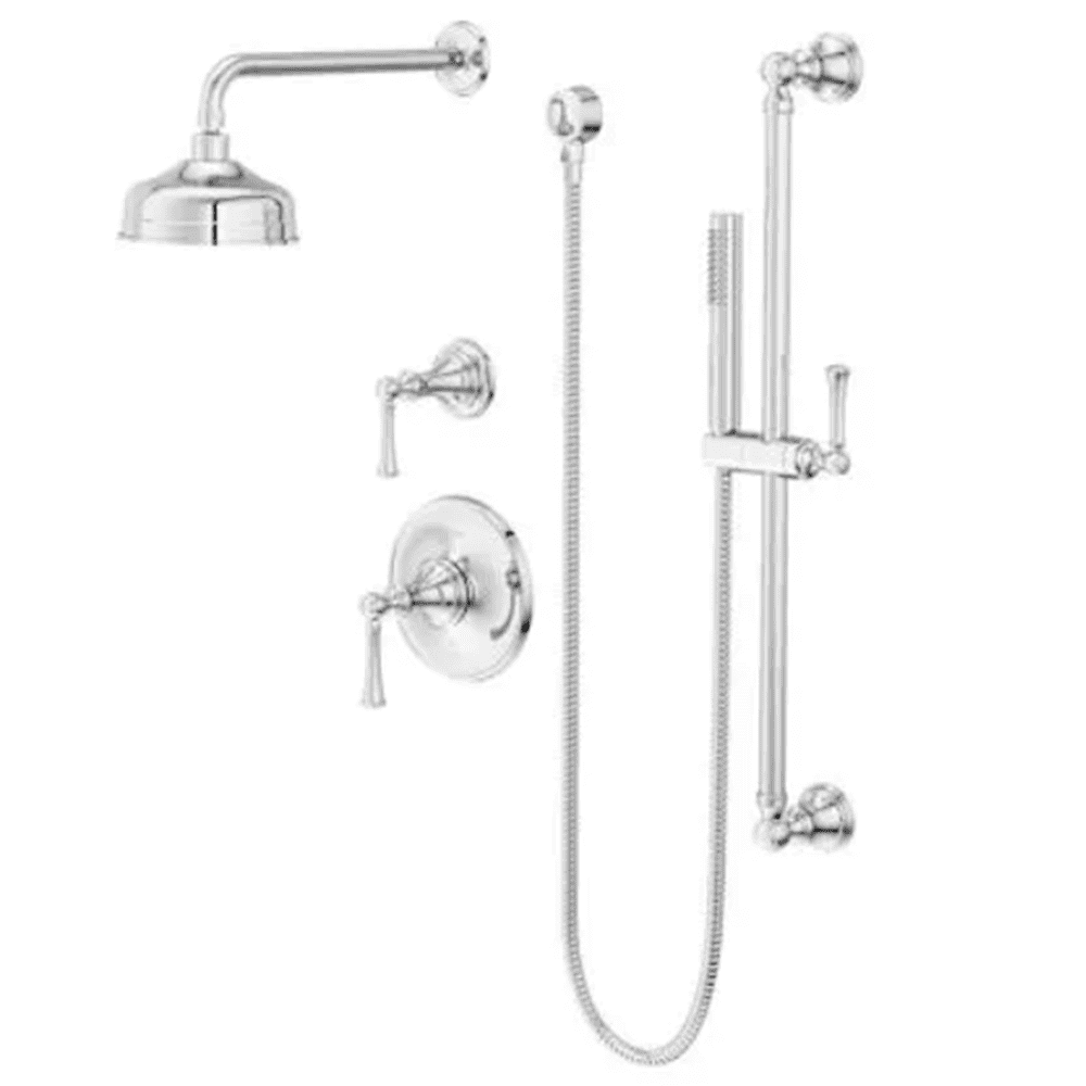 Pfister Tisbury Pressure Balanced Shower System with Slide Bar