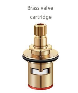 Brass valve cartridge Brass valve cartridge