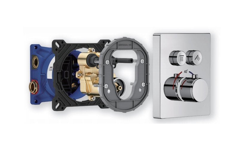 Thermostatic shower valve of concealed showr system Thermostatic shower valve of concealed showr system