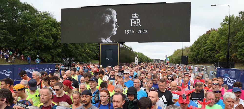 Great north run queen tribute
