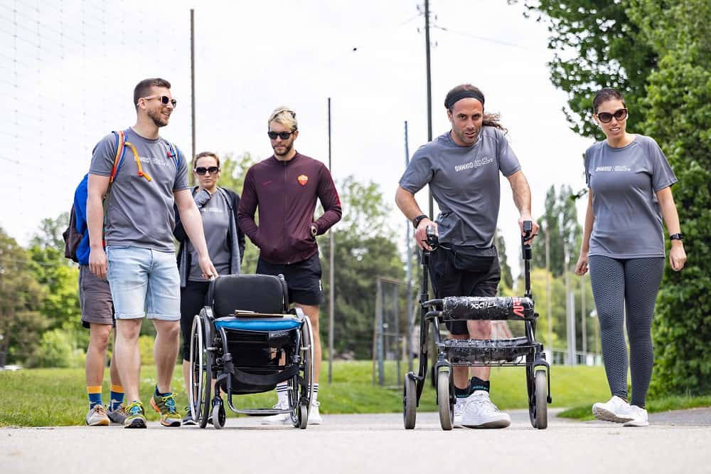 Michel Roccati perform during the Wings for Life World Run App Run Event in Lausanne, Switzerland on maiy 08, 2022