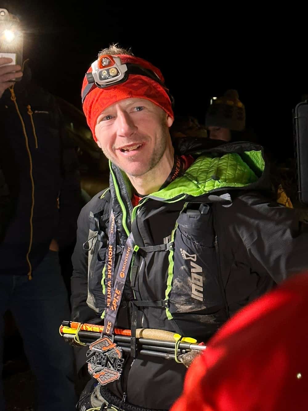 Montane Spine Race winner Damian Hall