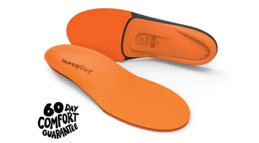Superfeet orange insoles