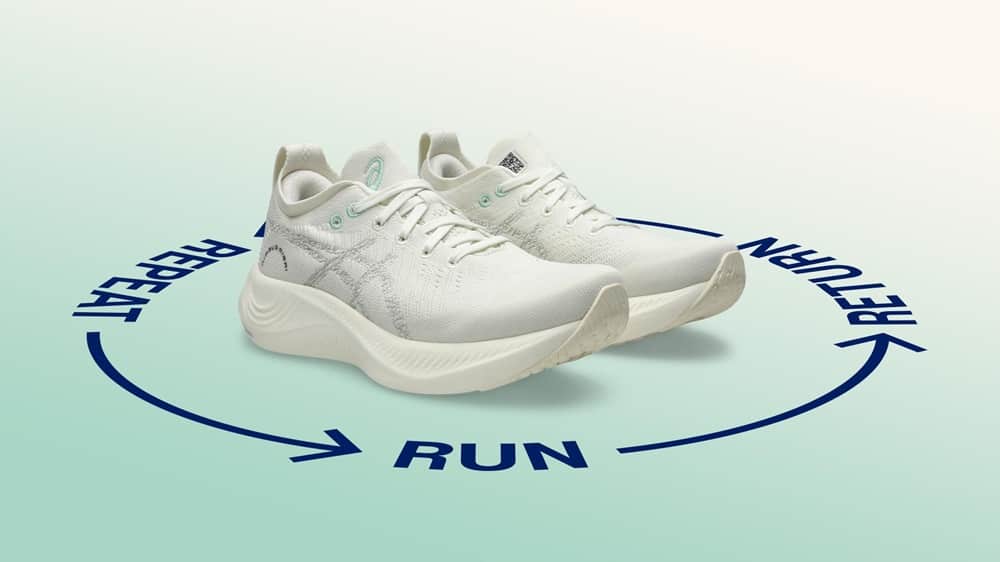 ASICS announces the NIMBUS MIRAI running shoe - its most circular shoe ever