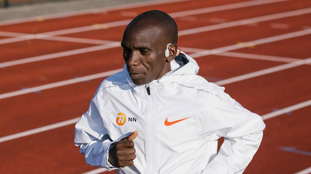 Eliud Kipchoge signs with Shokz as global ambassador