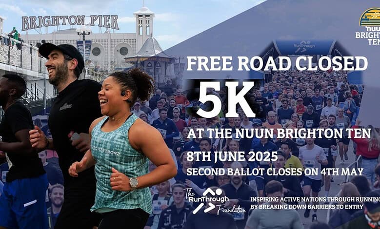 First ballot places released for FREE Foundation 5K at Nuun BRIGHTON TEN following overwhelming demand
