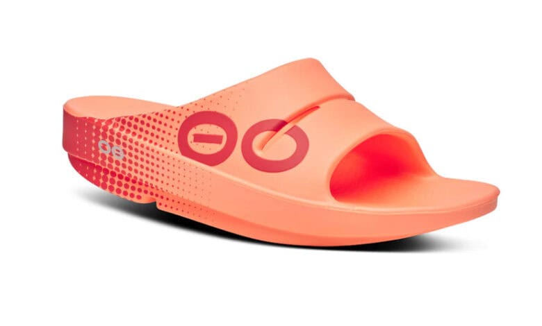 OOFOS Women's OOahh Sport Slide Sandal - Sunburst Matrix