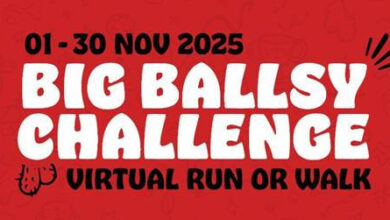 The Robin Cancer Trust Launches Nationwide Virtual Big Ballsy Challenge this November to Save Young Men’s Lives
