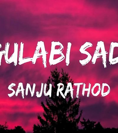 गुलाबी साडी