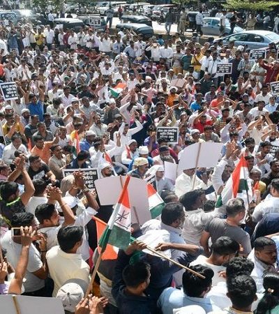 मुंबईत ओला-उबर चालकांचे आंदोलन