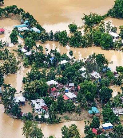 महानंदा नदीच्या पुराचे सिलिगुडीमध्ये संकट