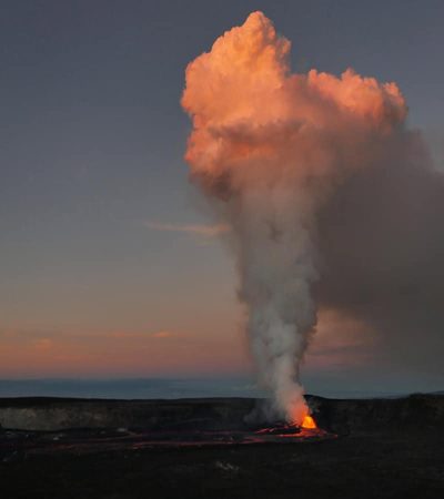 हवाईमधील ज्वालामुखी पुन्हा सक्रिय