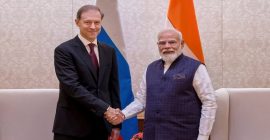 रशियाचे पहिले उपपंतप्रधान मोदींच्या भेटीला