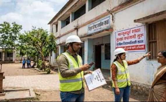 पावसाळापूर्वी शाळांच्या सुरक्षेसाठी विशेष मोहीम