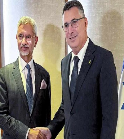 भारत – इस्रायलच्या परराष्ट्रमंत्र्यांमध्ये संवाद
