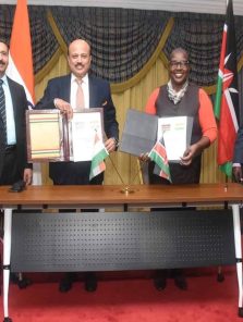 भारत–केनिया संयुक्त व्यापार समितीची बैठक