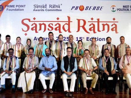 राज्यातील पाच खासदारांना संसद रत्न जाहीर