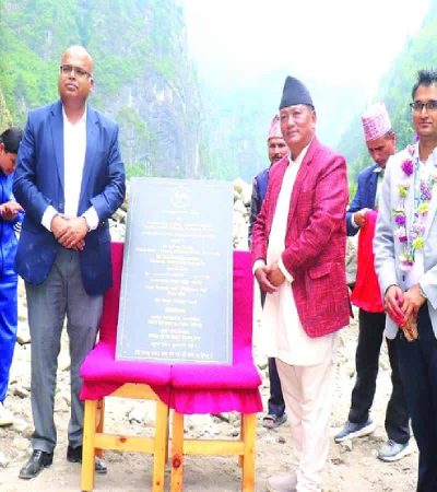 नेपाळमध्ये अत्याधुनिक रुग्णालयाचे भूमिपूजन