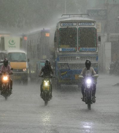 कर्नाटकात मुसळधार पावसाचा इशारा