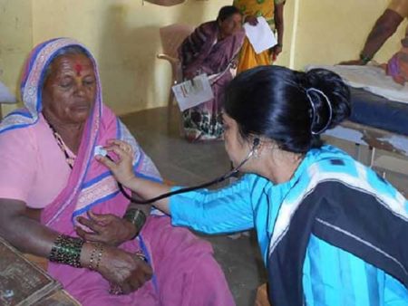 धुळे महानगरपालिकेची घरपोच आरोग्य सेवा