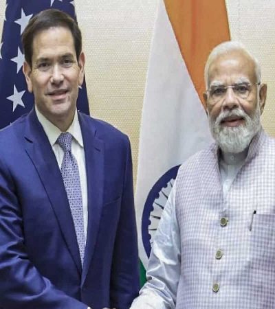 पंतप्रधान मोदी – मार्को रुबिओ यांच्यात चर्चा