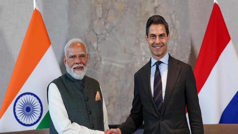 भारत-नेदरलँड सहकार्य आराखडा निश्चित  