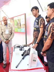 राष्ट्रपतींची वन्यजीव संवर्धन प्रकल्पाला भेट