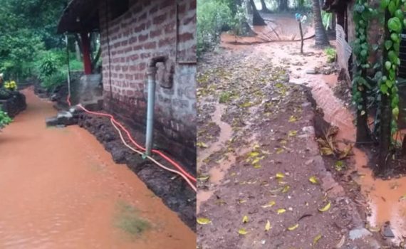 मुसळधार पावसाने जनजीवन विस्कळीत
