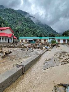 अरुणाचल प्रदेशात ढगफुटी