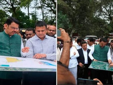 वाढवण बंदर कामांचा मुख्यमंत्र्यांकडून आढावा