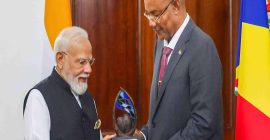 पंतप्रधान मोदींना सेशेल्सचा सर्वोच्च सन्मान