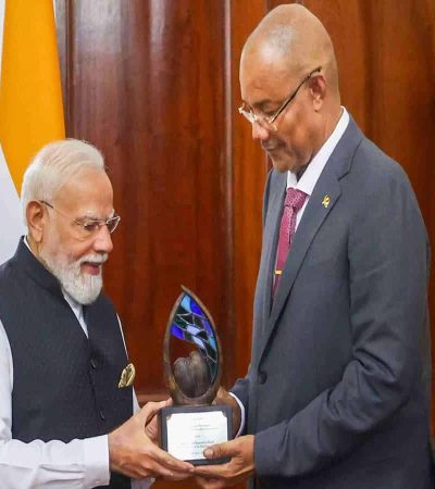 पंतप्रधान मोदींना सेशेल्सचा सर्वोच्च सन्मान