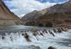 लडाखमध्ये देशातील पहिले दगडी धरण