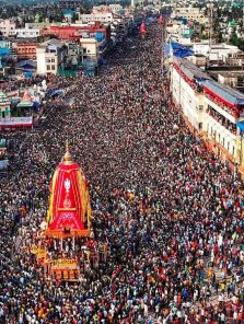 जगन्नाथ रथयात्रेला उत्साहात सुरुवात