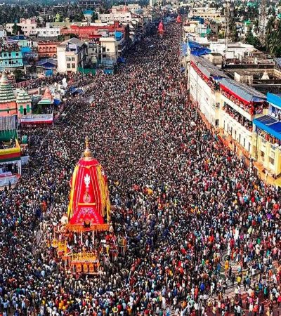 जगन्नाथ रथयात्रेला उत्साहात सुरुवात