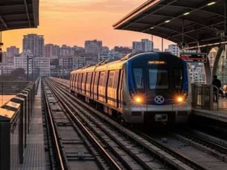 वाघोलीमध्ये मेट्रोच्या कामाला गती