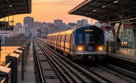 वाघोलीमध्ये मेट्रोच्या कामाला गती