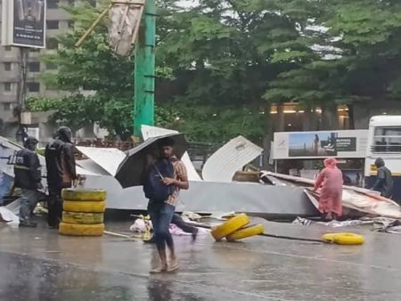 ठाणे जिल्ह्याला अतिमुसळधार पावसाचा इशारा