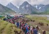 अमरनाथ यात्रा तात्पुरती  स्थगित
