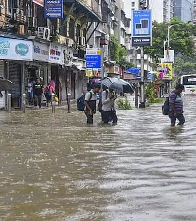 मुंबई – ठाण्यात मुसळधार पाऊस