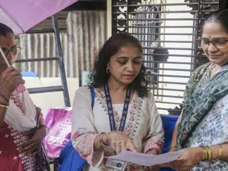 पावसामुळे मतदार यादी मोहिमेला मुदतवाढ