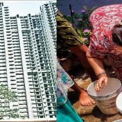 नायगाव बीडीडी चाळीत पाणीटंचाई