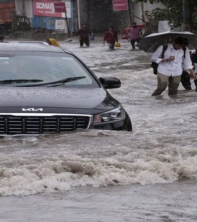 रायगडमध्ये पावसाचा हाहाकार
