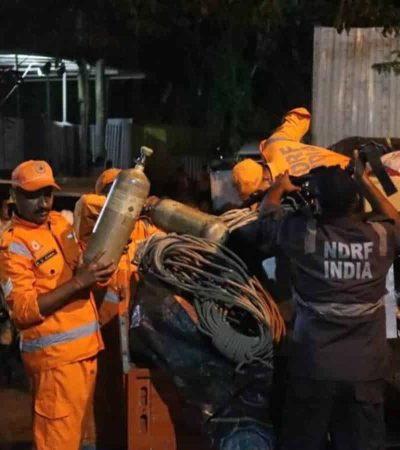 सिक्किममध्ये बोगद्यावर दरड कोसळली