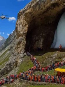 अमरनाथ यात्रा तात्पुरती स्थगित