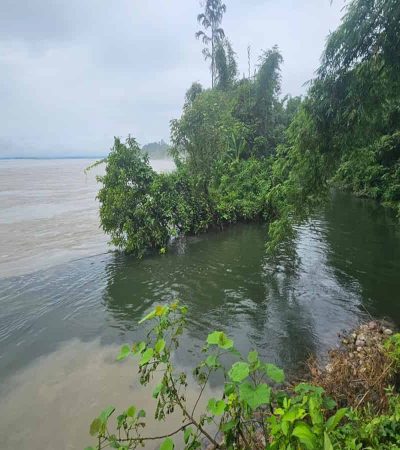 पुरामुळे शेतीचे प्रचंड नुकसान