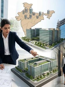 देशात व्यावसायिक कार्यालय जागांच्या मागणीत वाढ