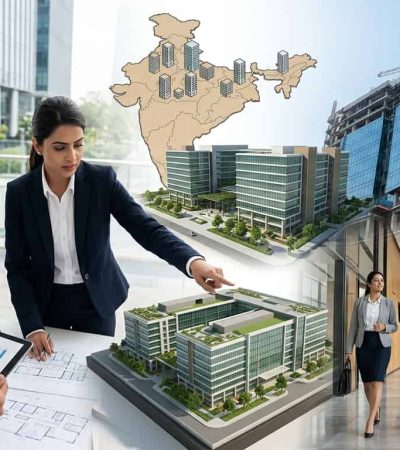 देशात व्यावसायिक कार्यालय जागांच्या मागणीत वाढ