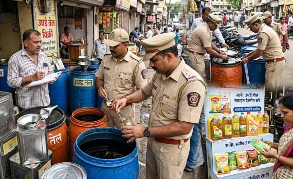 उघड्या खाद्यतेल विक्रीवर एफडीएची कडक कारवाई मोहीम