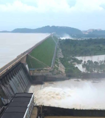 हिराकूड धरणाचे सर्व दरवाजे उघडले
